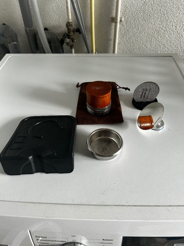 espresso tamper, basket, spiegel, Ophalen, Gebruikt, Espresso apparaat