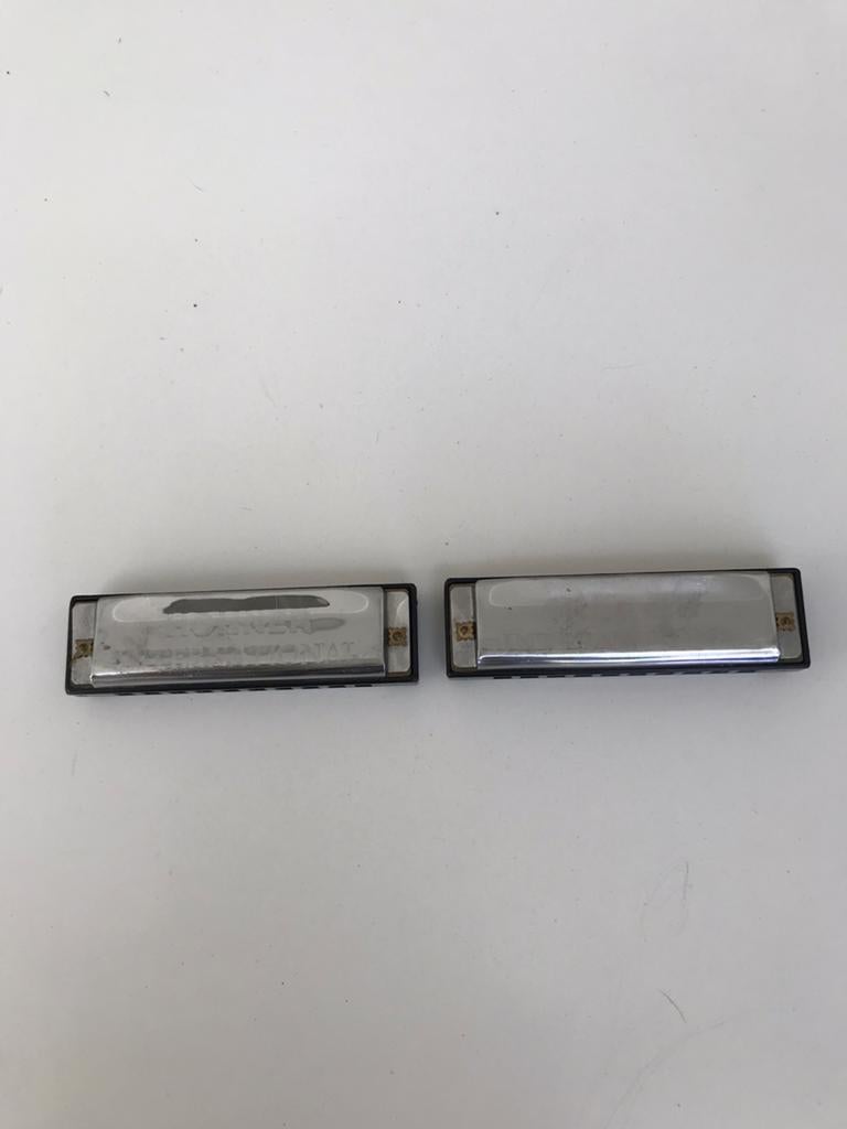 Horner International Bluesband mondharmonica 2 stuks, Ophalen, Zo goed als nieuw