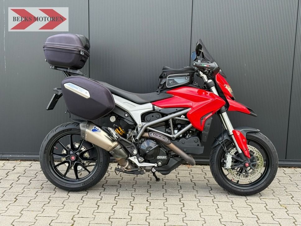 *VERKOCHT* NETTE DUCATI HYPERSTRADA 821 2013 Termignoni - Ko, DUCATI, 2 cilinders, Motorrijbewijs A, Bedrijf