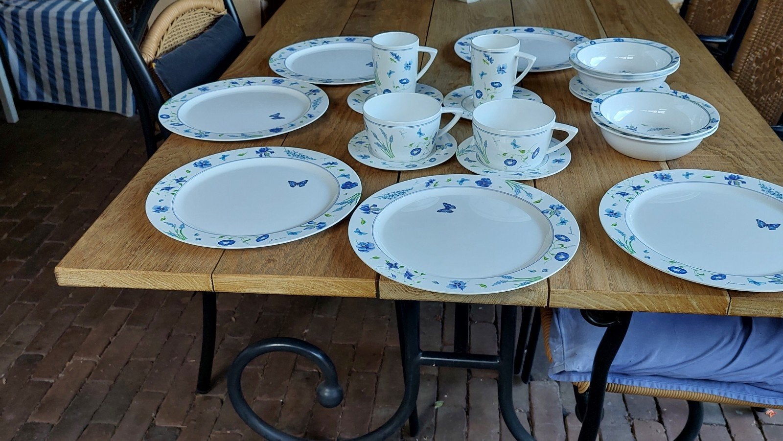 mepal camping service prachtig mooie blauw witte kleur, Ophalen of Verzenden, Zo goed als nieuw