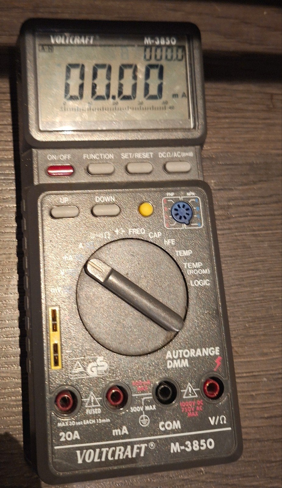 multimeter merk is voltcraft, Verzenden, Zo goed als nieuw, Multimeter