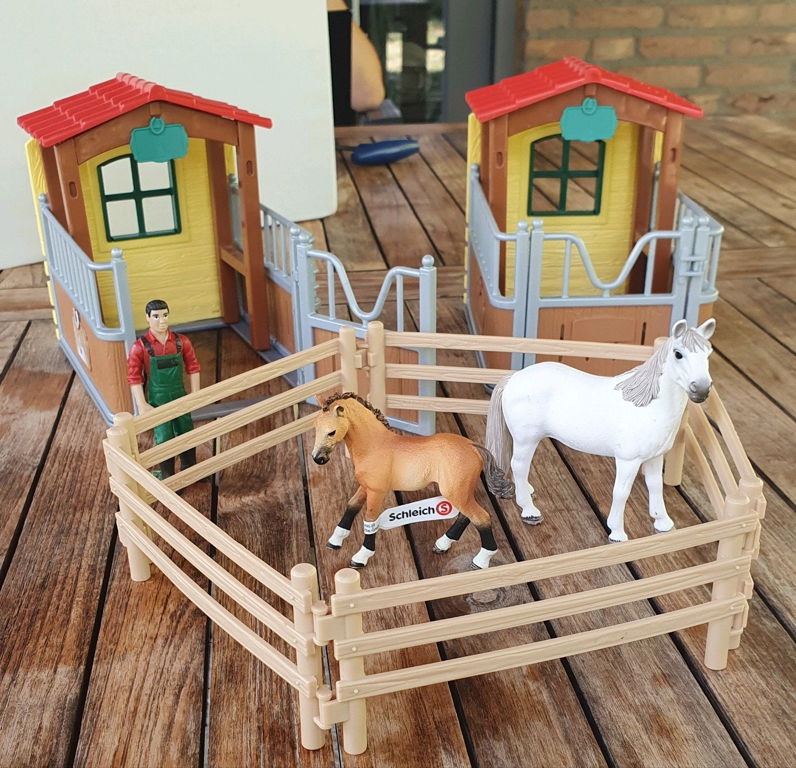 Schleich 72116 Farm World Open Stal GRATIS VERZENDEN!!!, Verzamelen, Ophalen of Verzenden, Zo goed als nieuw