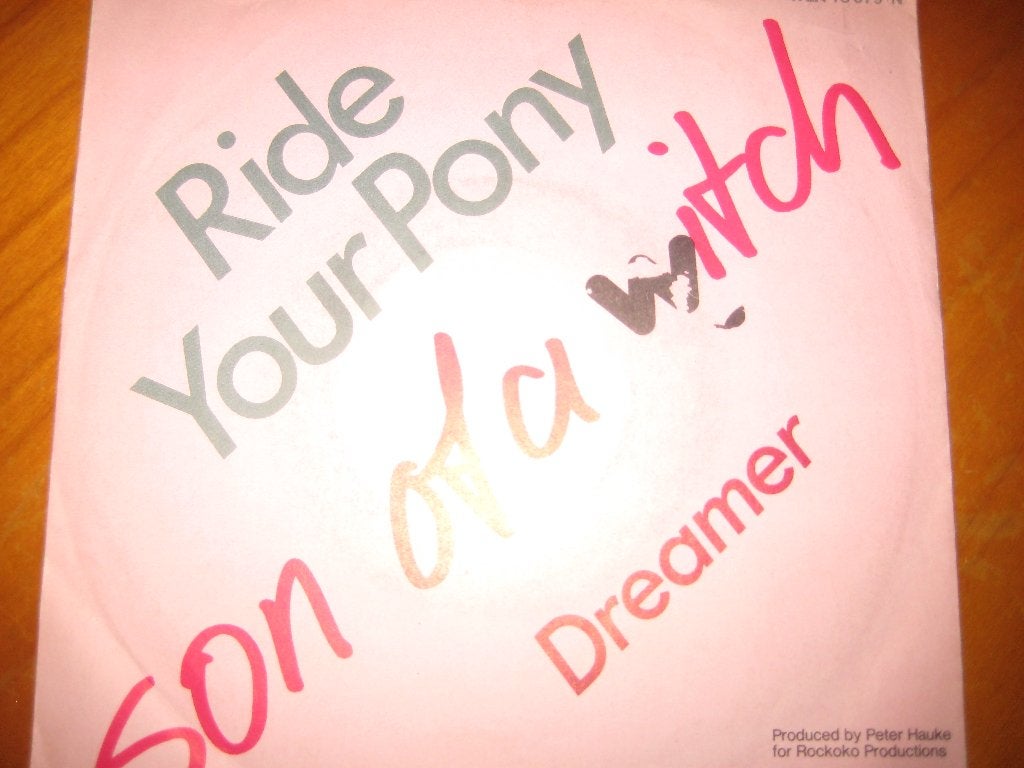 Son of a WItch: Ride your Pony, Ophalen of Verzenden, Zo goed als nieuw, Pop
