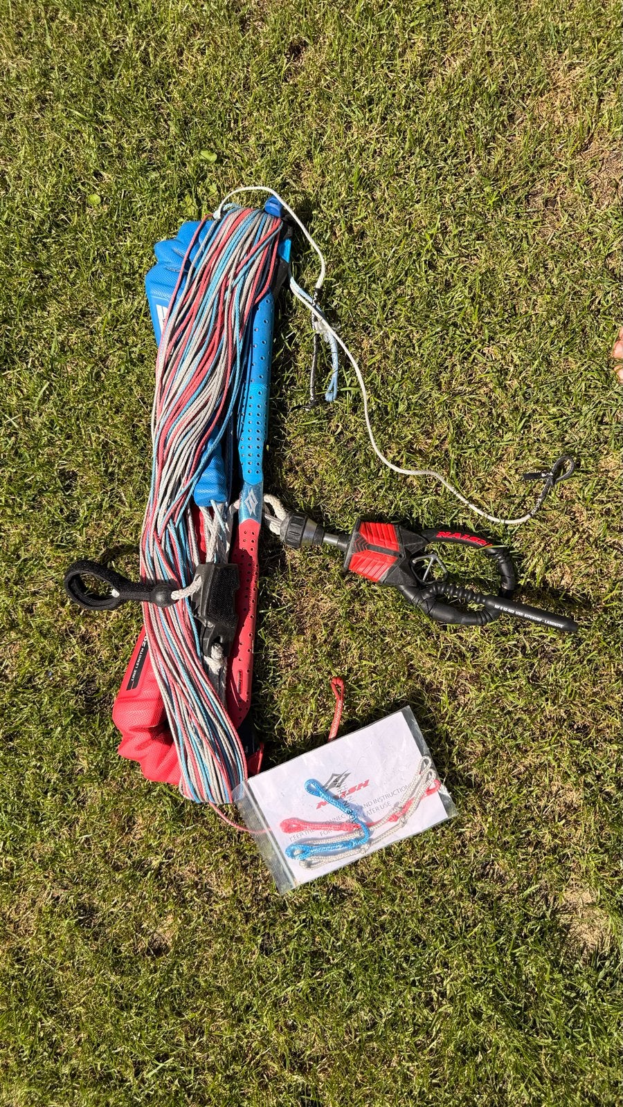 Naish kite Bar ATB 20m, Gebruikt, 9 m², Bar, Geen board