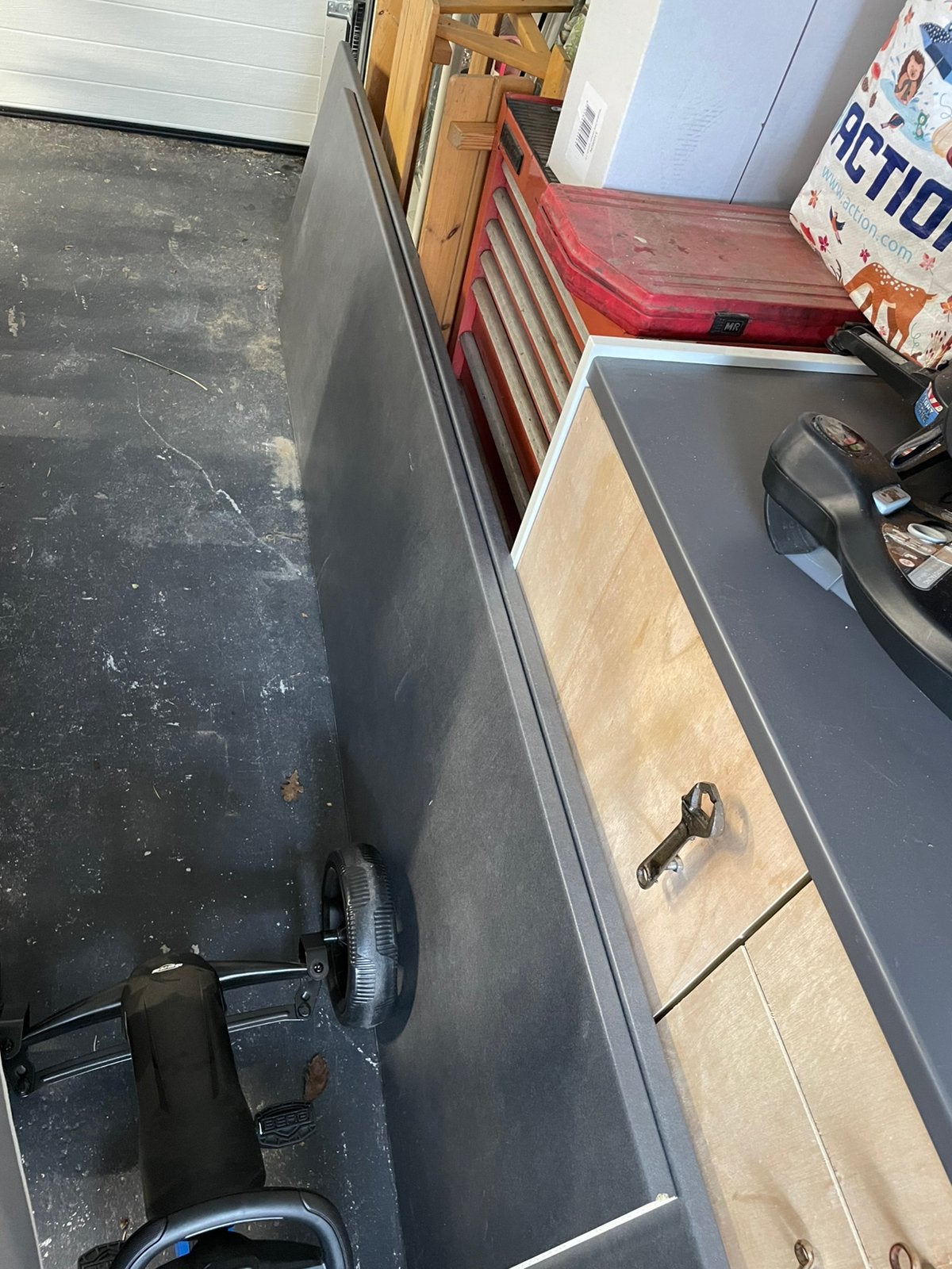 Aanrechtbladen/werkbladen, Huis en Inrichting, Keuken | Keukenelementen, Zo goed als nieuw, 200 cm of meer, 50 tot 100 cm, 50 tot 75 cm