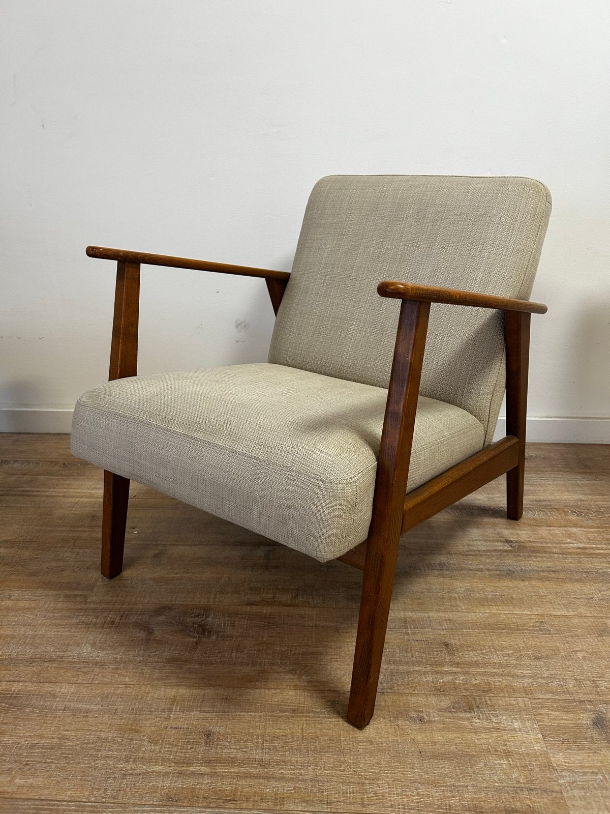 Ikea Ekanaset fauteuil, Huis en Inrichting, Fauteuils, Ophalen, Gebruikt, Hout, 75 tot 100 cm