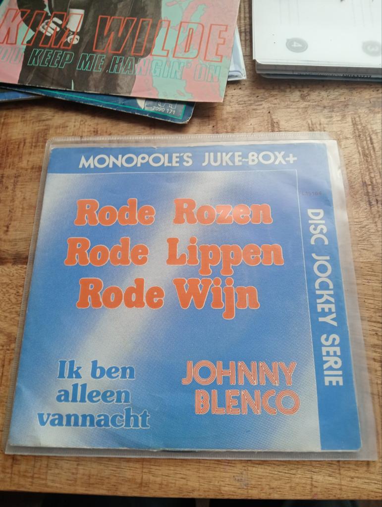 Johnny blenco - rode rozen rode lippen rode wijn, Cd's en Dvd's, Vinyl | Nederlandstalig, Ophalen of Verzenden, Zo goed als nieuw