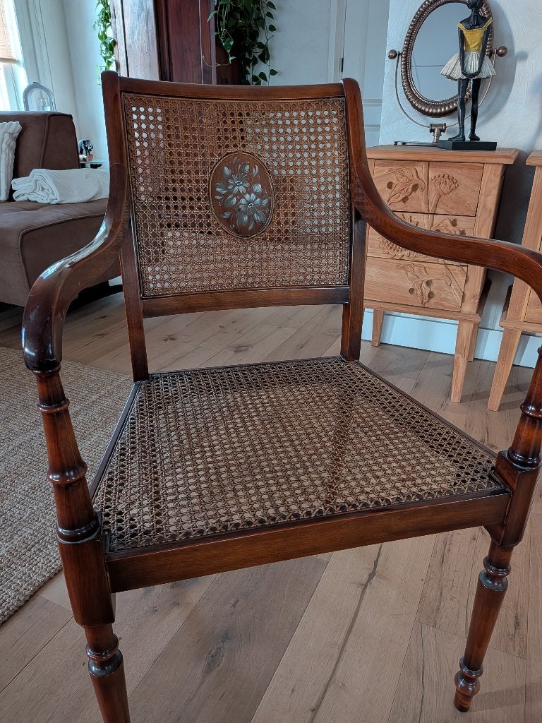 Stoel met webbing, Antiek en Kunst, Ophalen