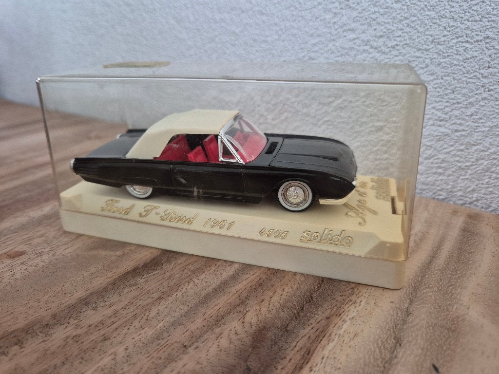 Solido 1:43 #4505 Ford T-Bird 1961, Solido, Auto, Solido, Ophalen of Verzenden
