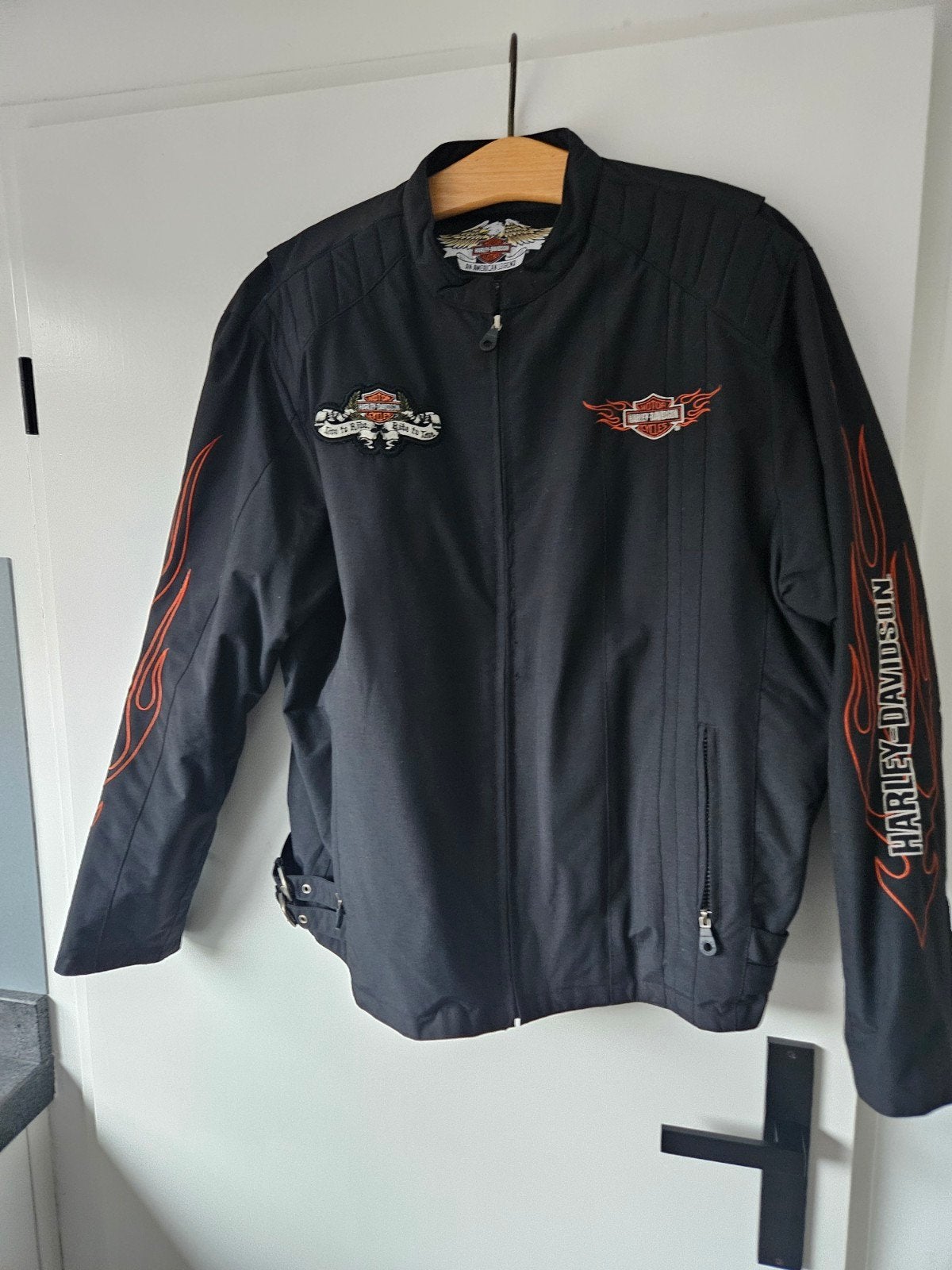 Harley Davidson motorjas, Motoren, Kleding | Motorkleding, Ophalen of Verzenden, Tweedehands, Jas | leer