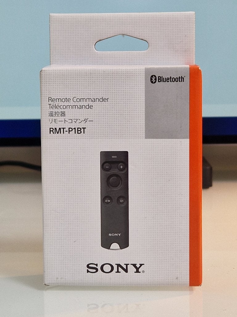 Sony Bluetooth Remote Control voor Camera - RMT-P1B (NIEUW), Ophalen of Verzenden, Nieuw, Origineel