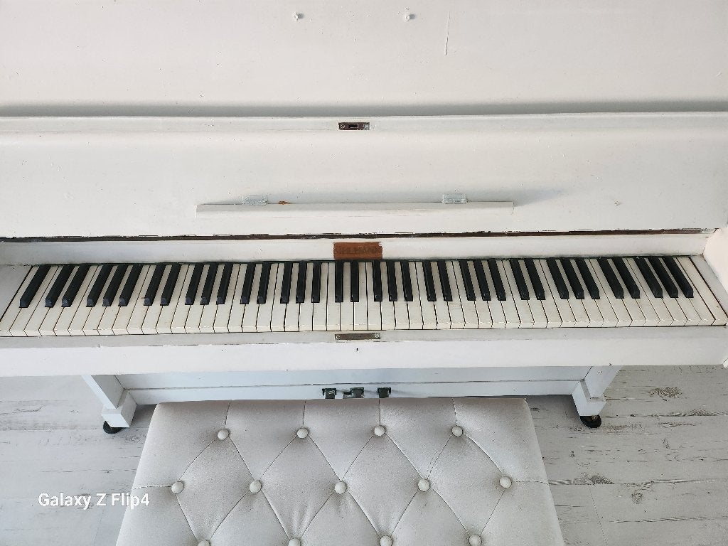 Gebruikte Piano, Ophalen, Gebruikt, Wit, Piano