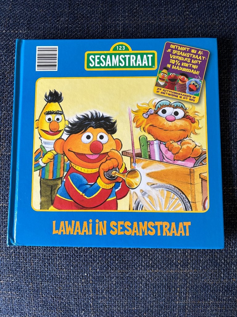 Sesamstraat : lawaai in Sesamstraat, Ophalen, Zo goed als nieuw, Sesamstraat, 3 tot 4 jaar