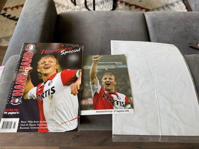 Feyenoord Dirk Kuyt, Verzamelen, Sportartikelen en Voetbal, Ophalen of Verzenden, Zo goed als nieuw, Feyenoord, Overige typen
