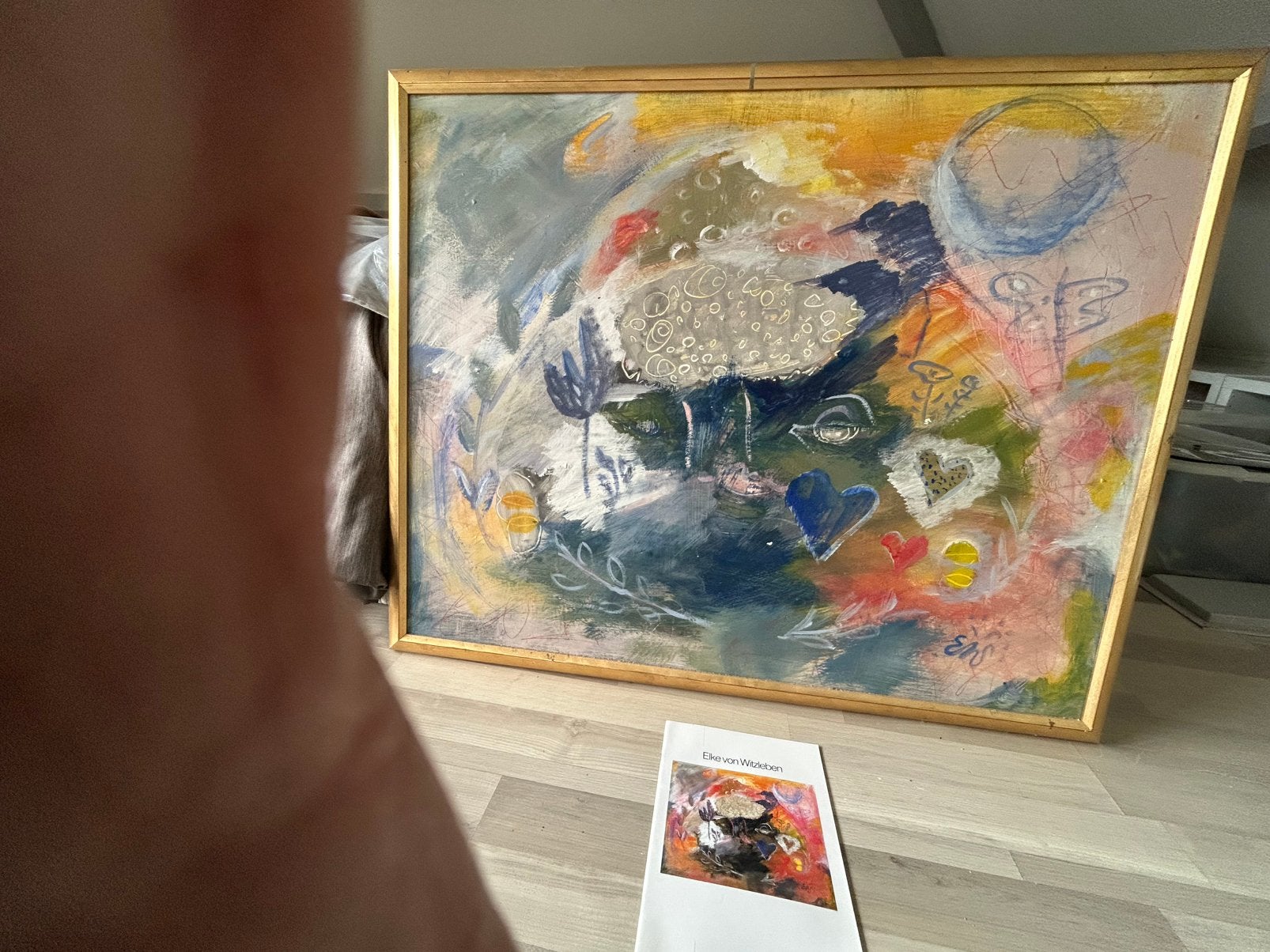 Groot modern Schilderij von Witzleben, Ophalen