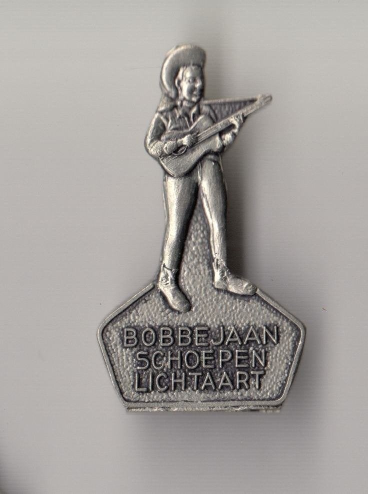 Bobbejaan Lichtaart Schoepen broche, Gebruikt, Niet vindbaar, Niet vindbaar, Speldje of Pin