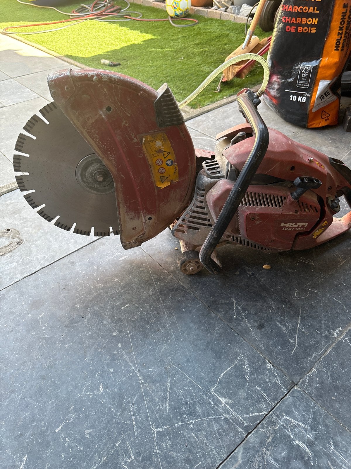 Hilti DSH 900 Benzine Doorslijper - Krachtig en Betrouwbaar, Ophalen, Gebruikt, 70 mm of meer, Overige typen