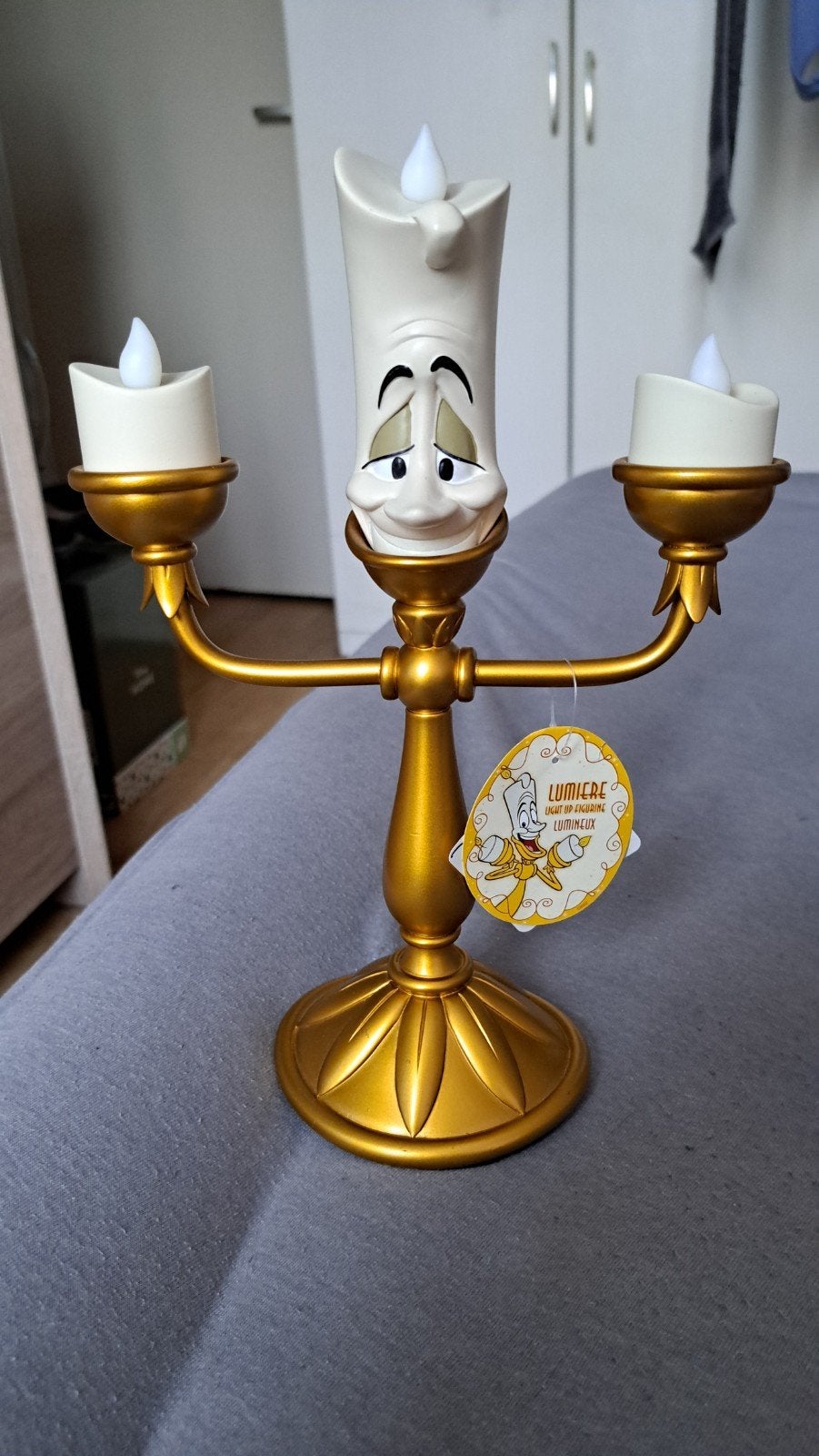 Disney Lumiere Kandelaar - Belle en het Beest, Ophalen, Nieuw