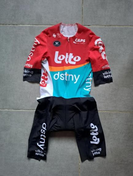 Wielershirt Lotto Dstny 2023, S, Gebruikt, Vermarc, Bovenkleding