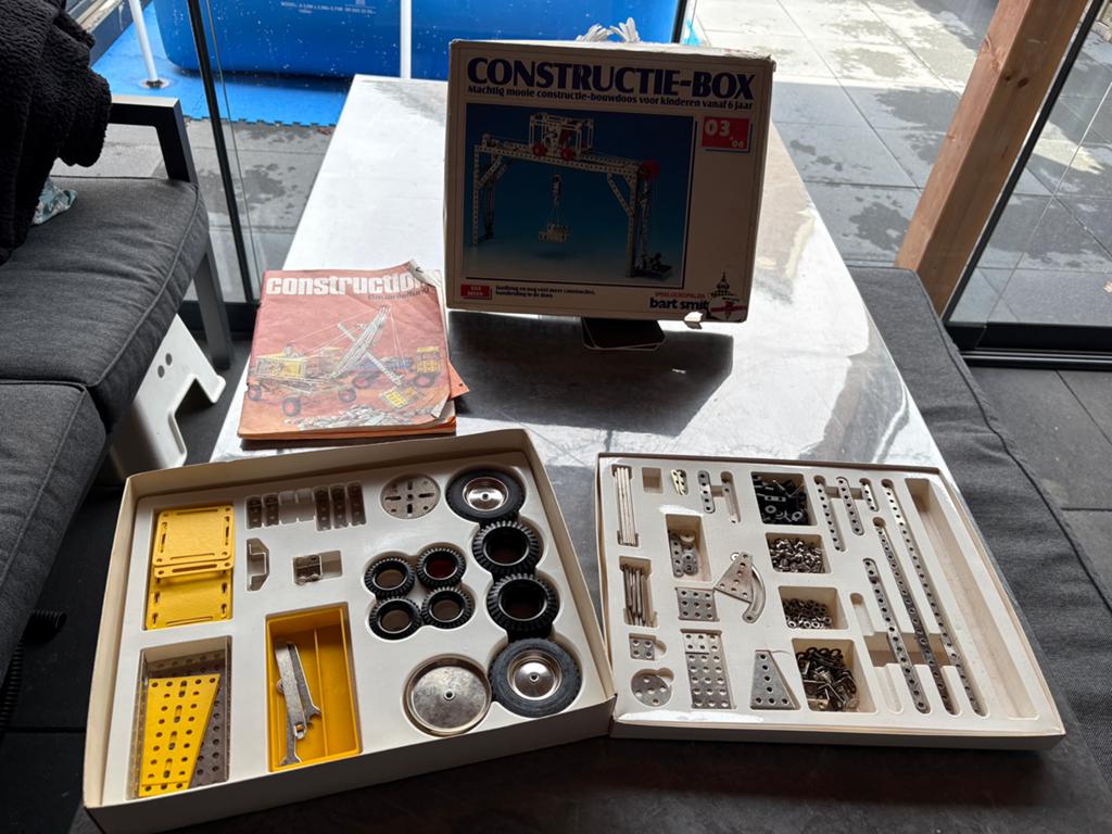mecano constructie-Box nummer 03 +06, Ophalen of Verzenden, Gebruikt
