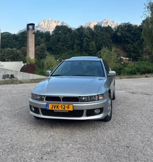 Mitsubishi Galant 1999 Grijs, Auto's, Voorwielaandrijving, Stoelverwarming, Leder, Handgeschakeld