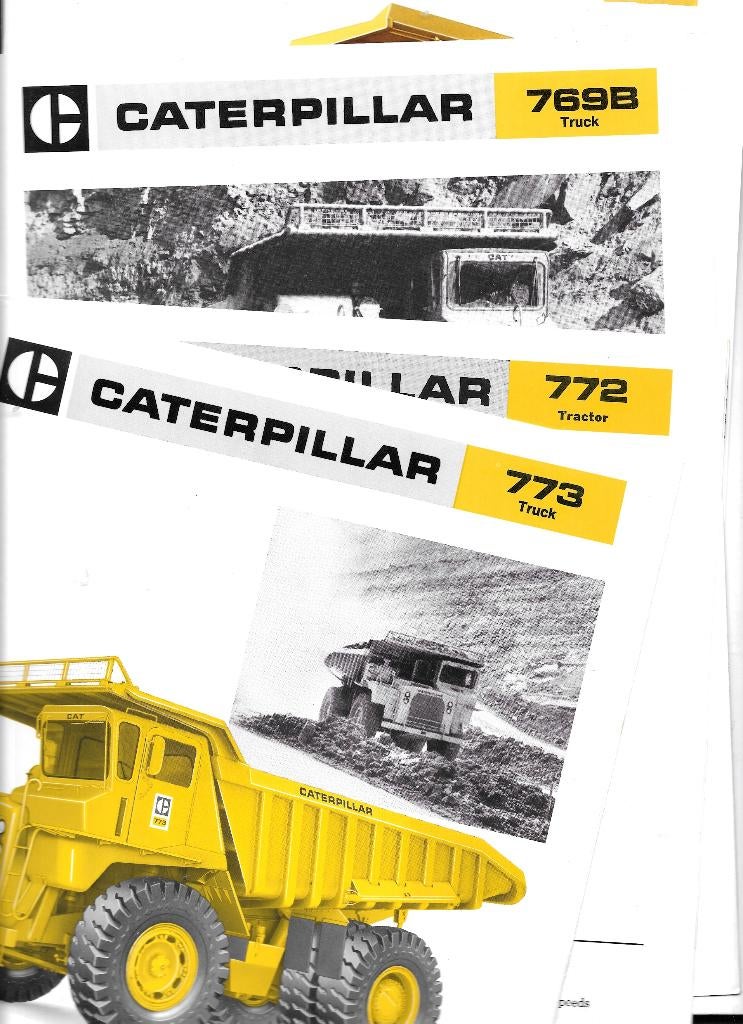CATERPILLAR TRACTOR/DUMPTRUCK, Ophalen of Verzenden, Zo goed als nieuw, Overige merken