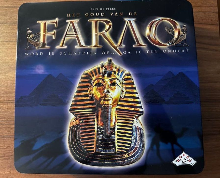 Goud van de Farao - Nieuw in blikken doos Sinterklaasidee, Ophalen of Verzenden, Nieuw