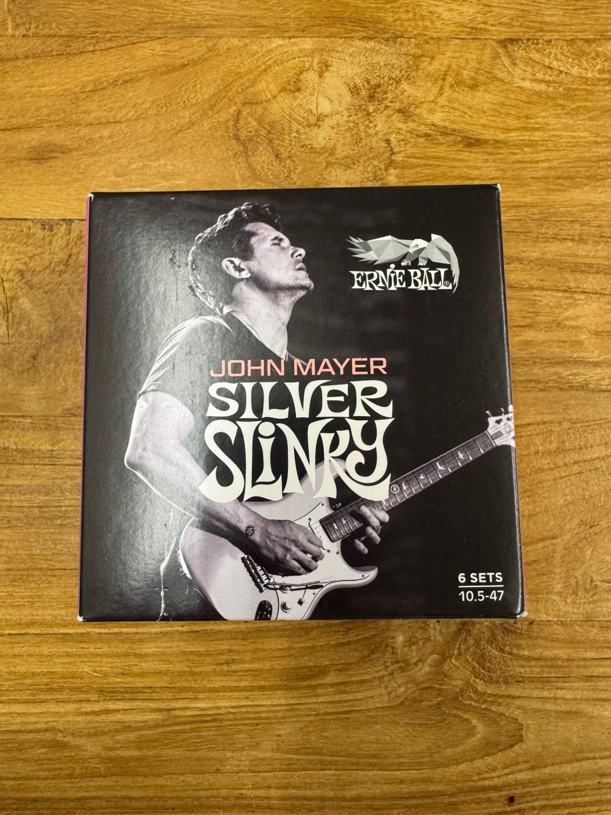Ernie Ball John Mayer Silver Slinky 10.5-47 – 6 sets nieuw, Muziek en Instrumenten, Ophalen of Verzenden, Zo goed als nieuw, Elektrische gitaar