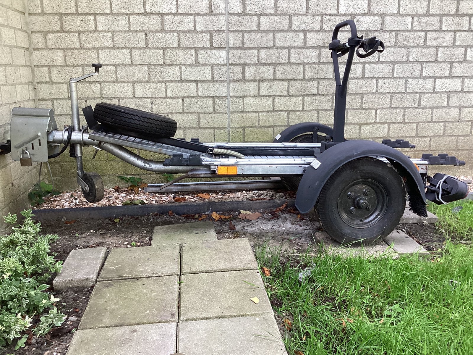 Schootmobiel aanhanger cq fietsen, Ophalen of Verzenden, Gebruikt, Kinderkar, 80 kg of meer