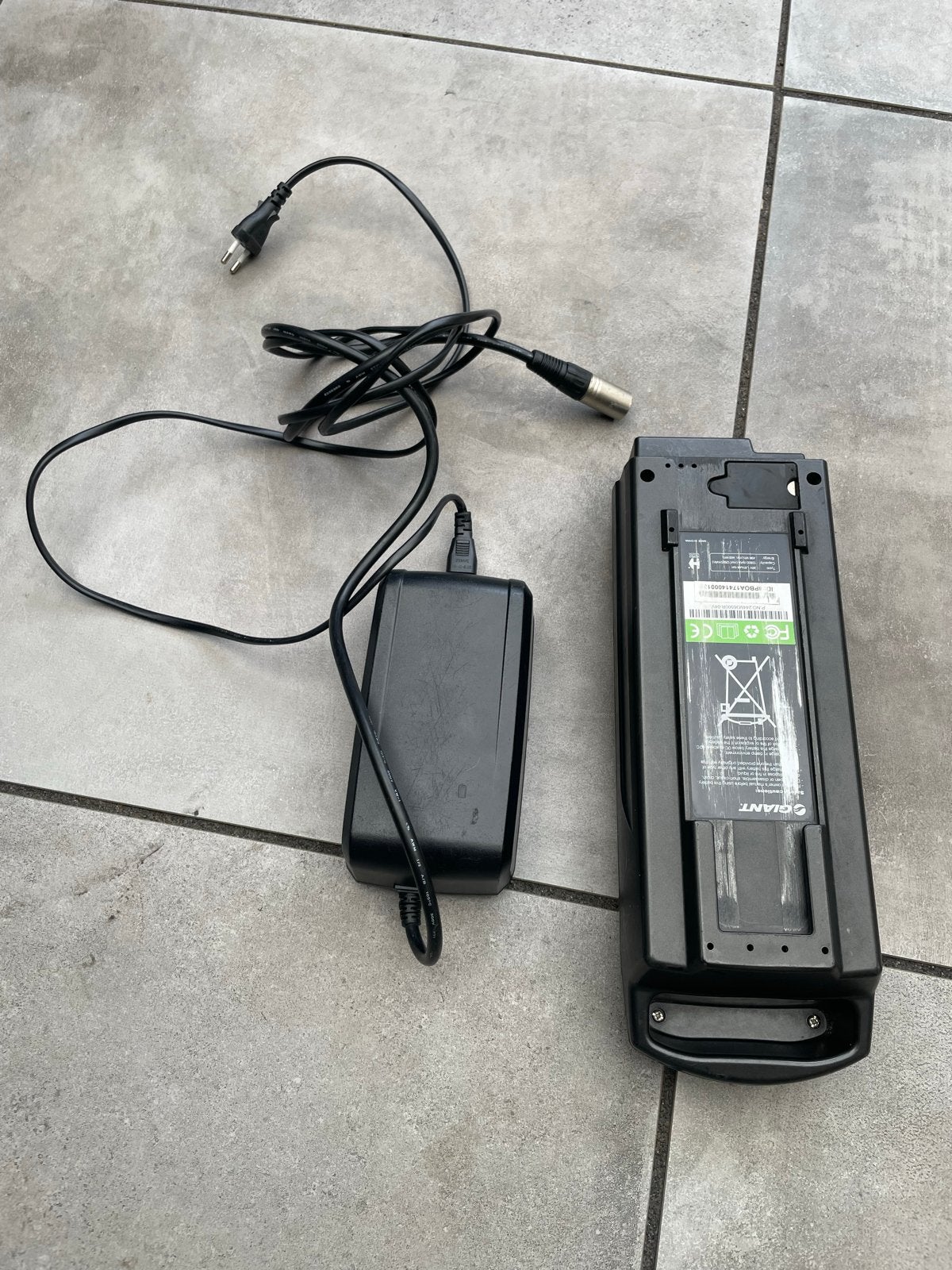 Giant EnergyPak 500 E-bike Accu met Oplader, Fietsen en Brommers, Gebruikt