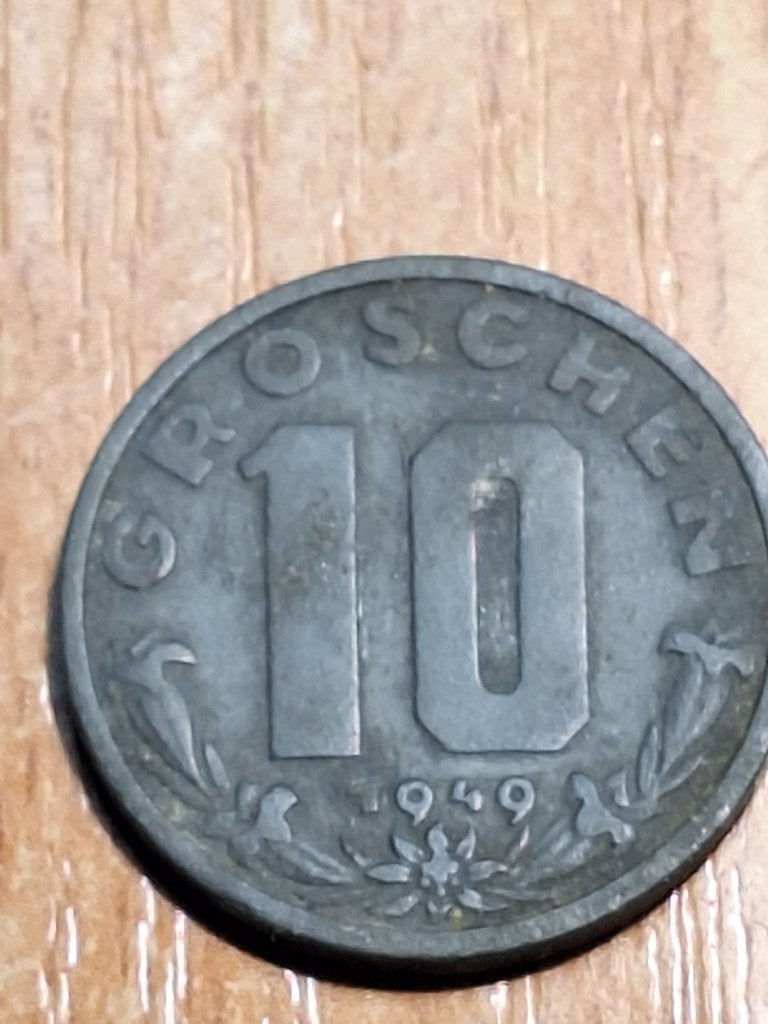 OOSTENRIJK 10 groschen 1949 (#23), Ophalen of Verzenden, Oostenrijk, Losse munt