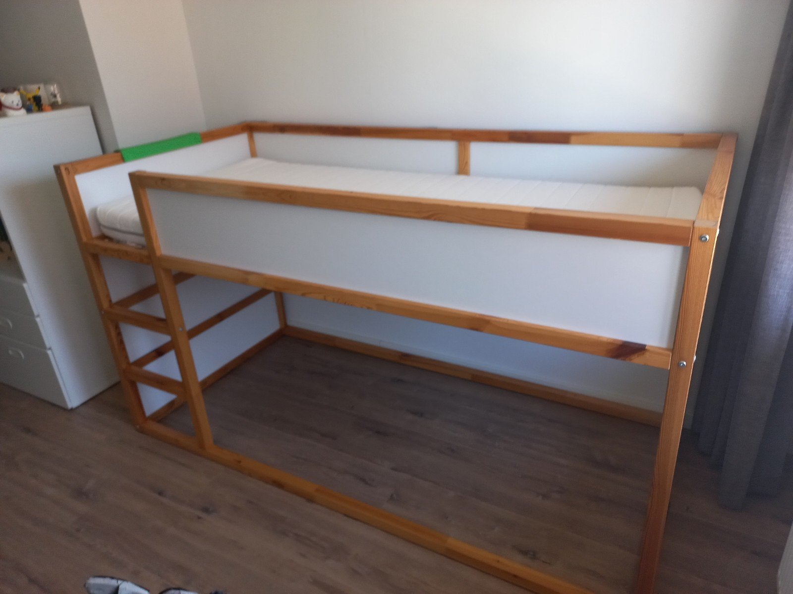 IKEA Kura omkeerbaar bed - zo goed als nieuw, Huis en Inrichting, Ophalen, Eenpersoons, 160 tot 180 cm, Zo goed als nieuw