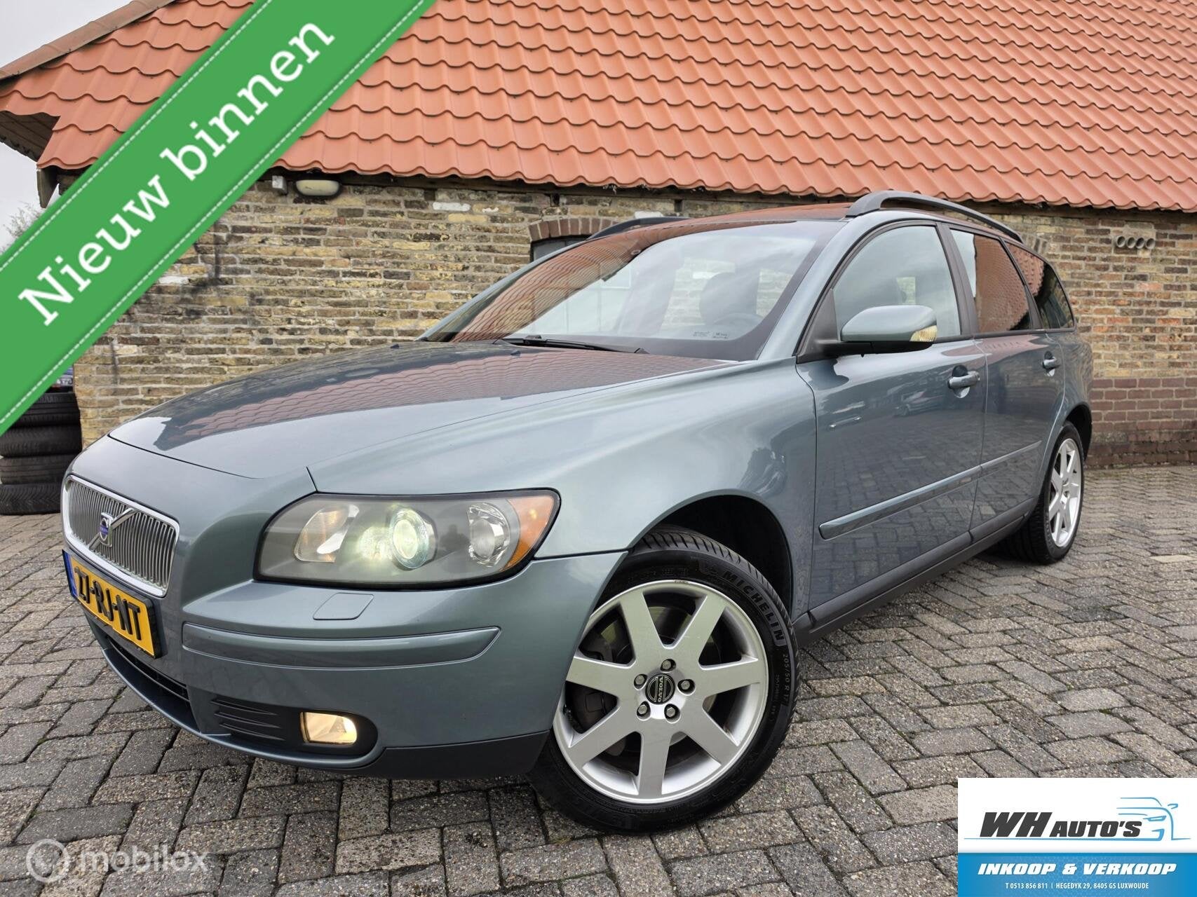 Volvo V50 2.5 T5 AWD Summum| pano | Trekhaak., Auto's, Volvo, Automaat, Gebruikt, 700 kg, 2521 cc