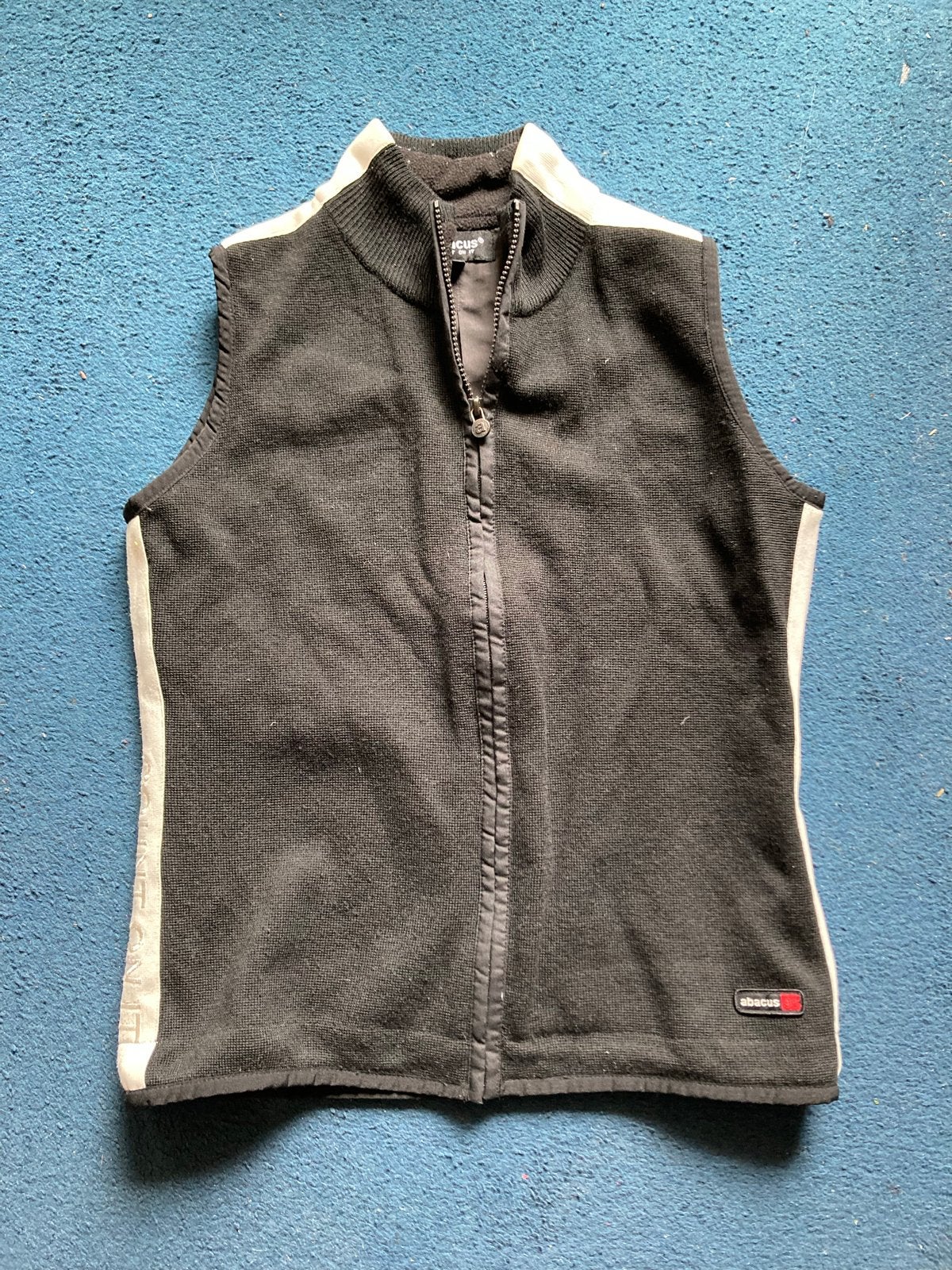 Abacus Dames Golf Bodywarmer Zwart/Wit Maat M Windvanger, Ophalen of Verzenden, Gebruikt, Kleding, Overige merken