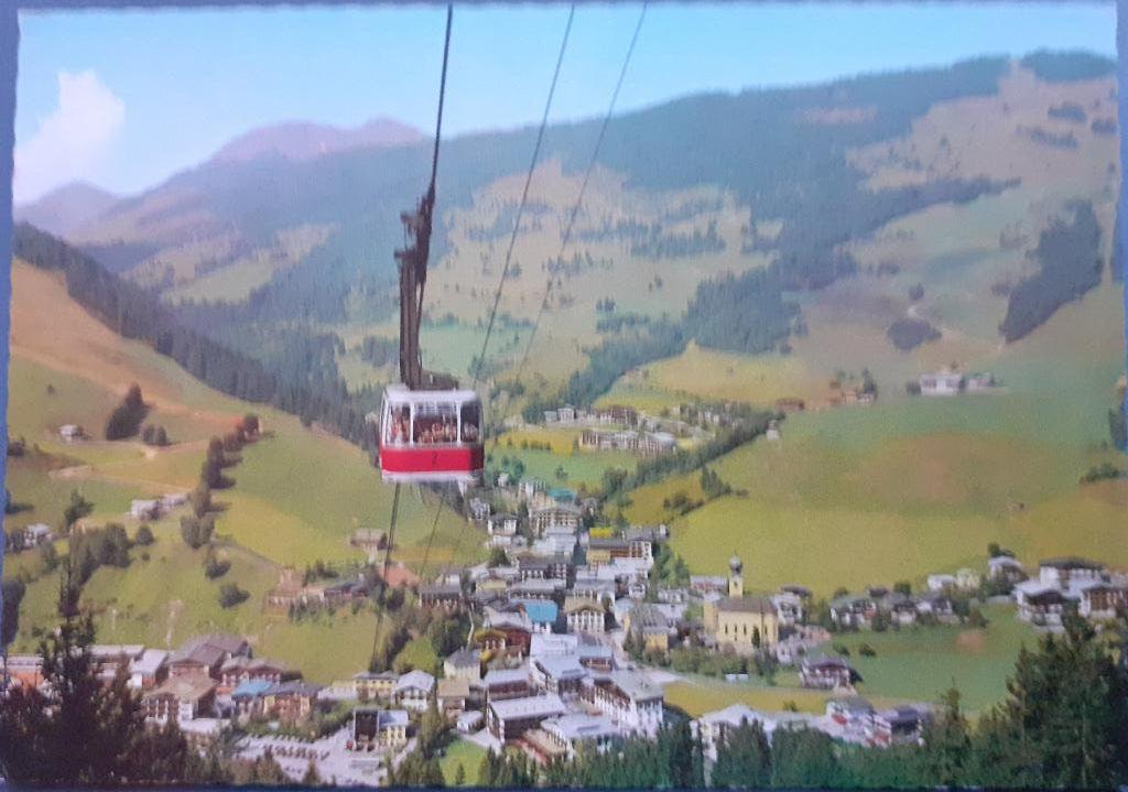 Ansichtkaart Oostenrijk Saalbach, Ophalen of Verzenden, 1960 tot 1980, Gelopen, Oostenrijk