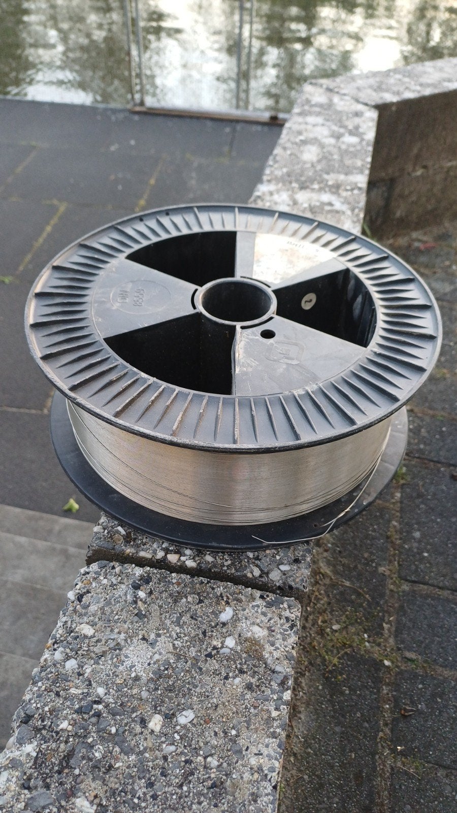 RVS Lasdraad 0,8 mm – 12,4 kg – Philips industriële haspel., Doe-het-zelf en Verbouw, Gereedschap | Lasapparaten, Ophalen of Verzenden