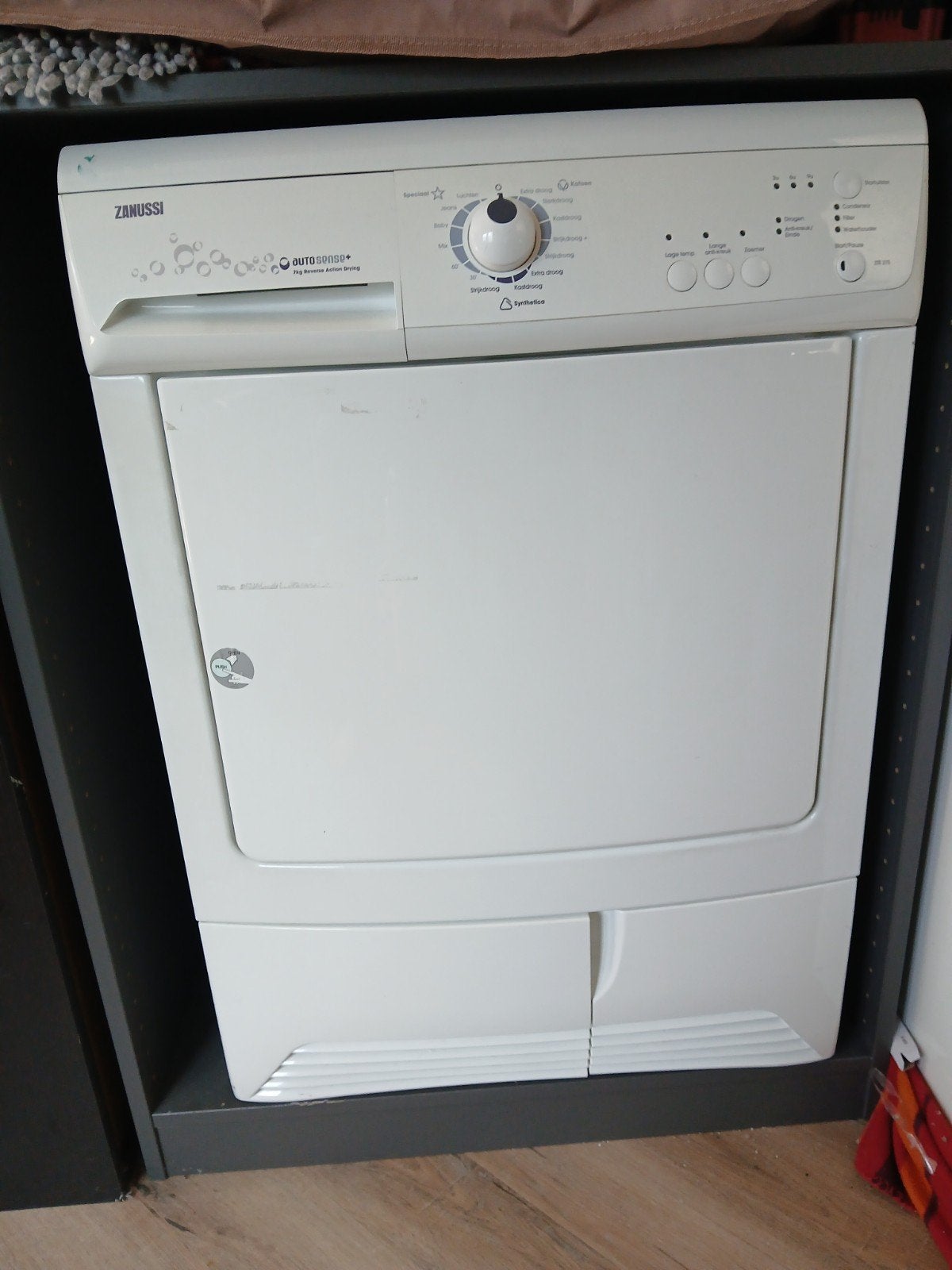 Zanussi AutoSense+ 7kg Wasdroger - Goede Staat, Ophalen
