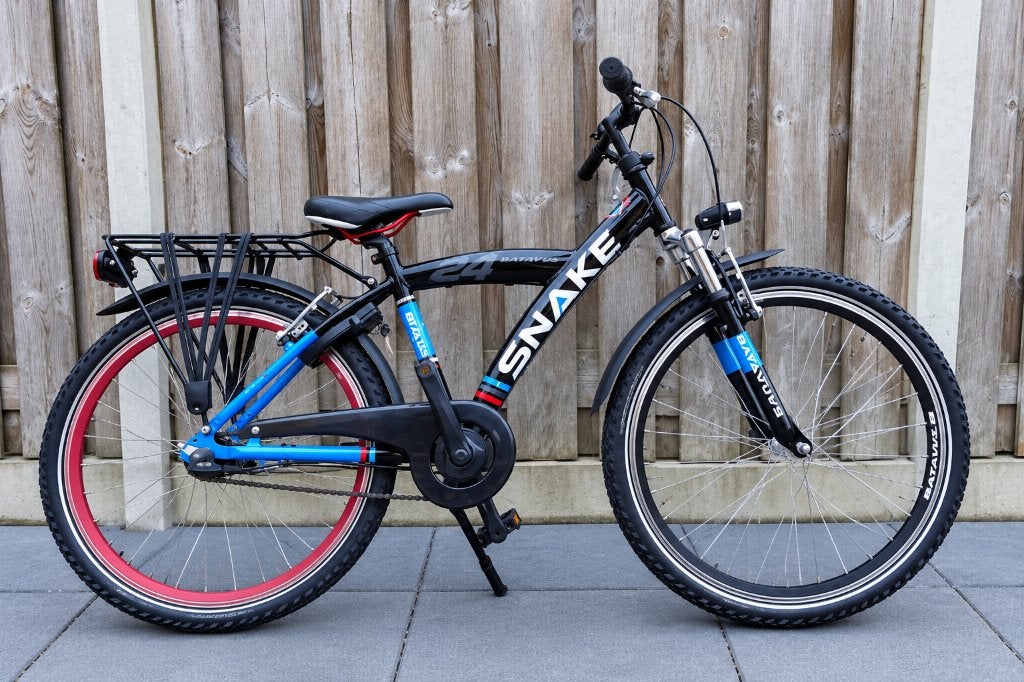 Batavus Snake 24 Inch | 3V | Verende Voorvork | €225, Fietsen en Brommers, Fietsen | Jongens, Ophalen, Terugtraprem, 24 inch, Versnellingen