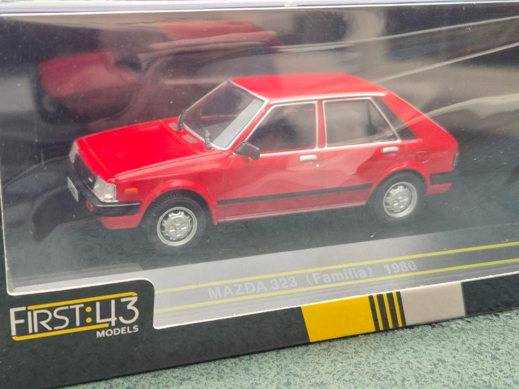 Mazda 323 BD 1980 schaal 1:43 nieuw, Ophalen of Verzenden, Nieuw, Overige merken