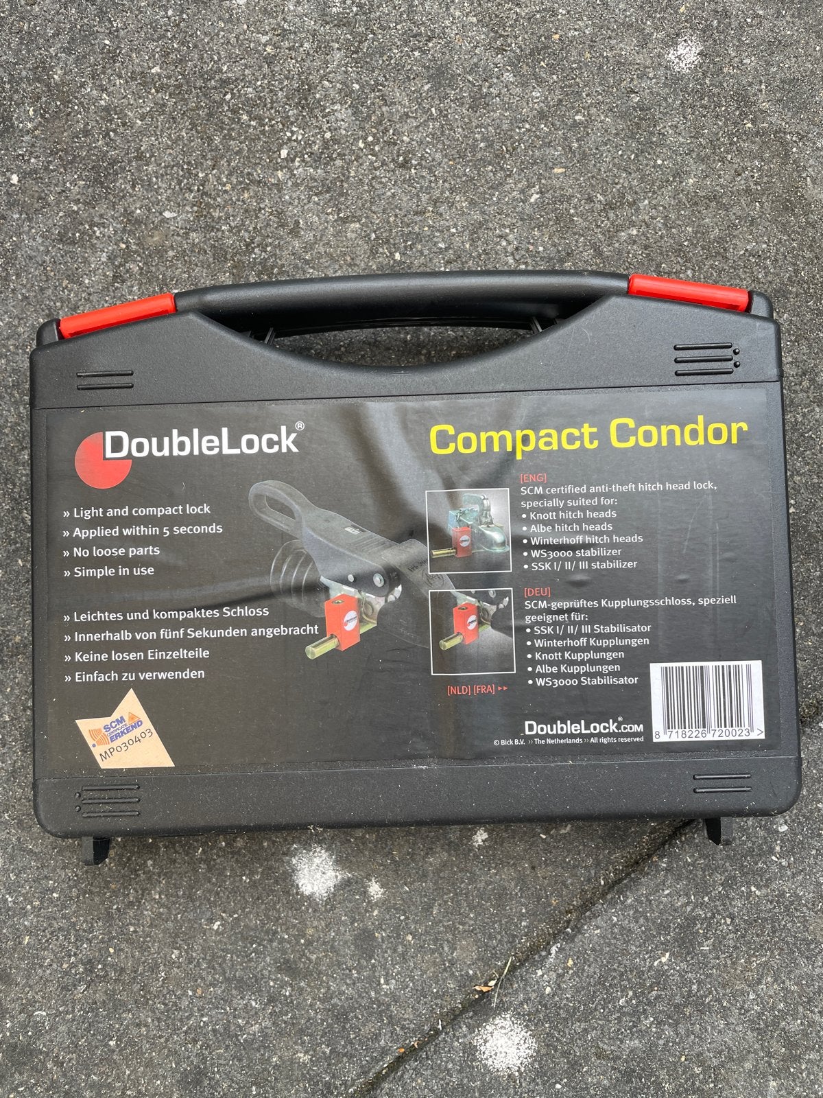 DoubleLock Compact Condor SCM gekeurd disselslot, Ophalen of Verzenden, Zo goed als nieuw