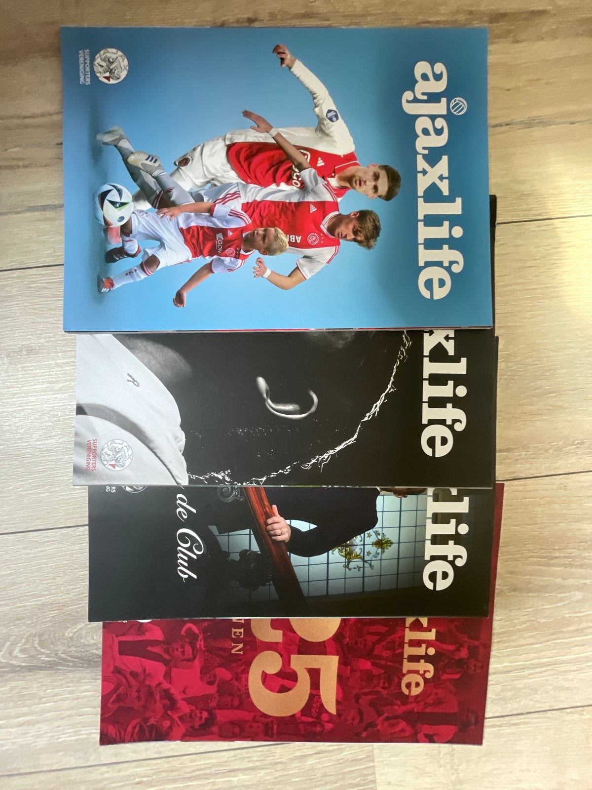 AjaxLife Magazine Collectie - 4 nummers, Ophalen of Verzenden, Zo goed als nieuw, Balsport