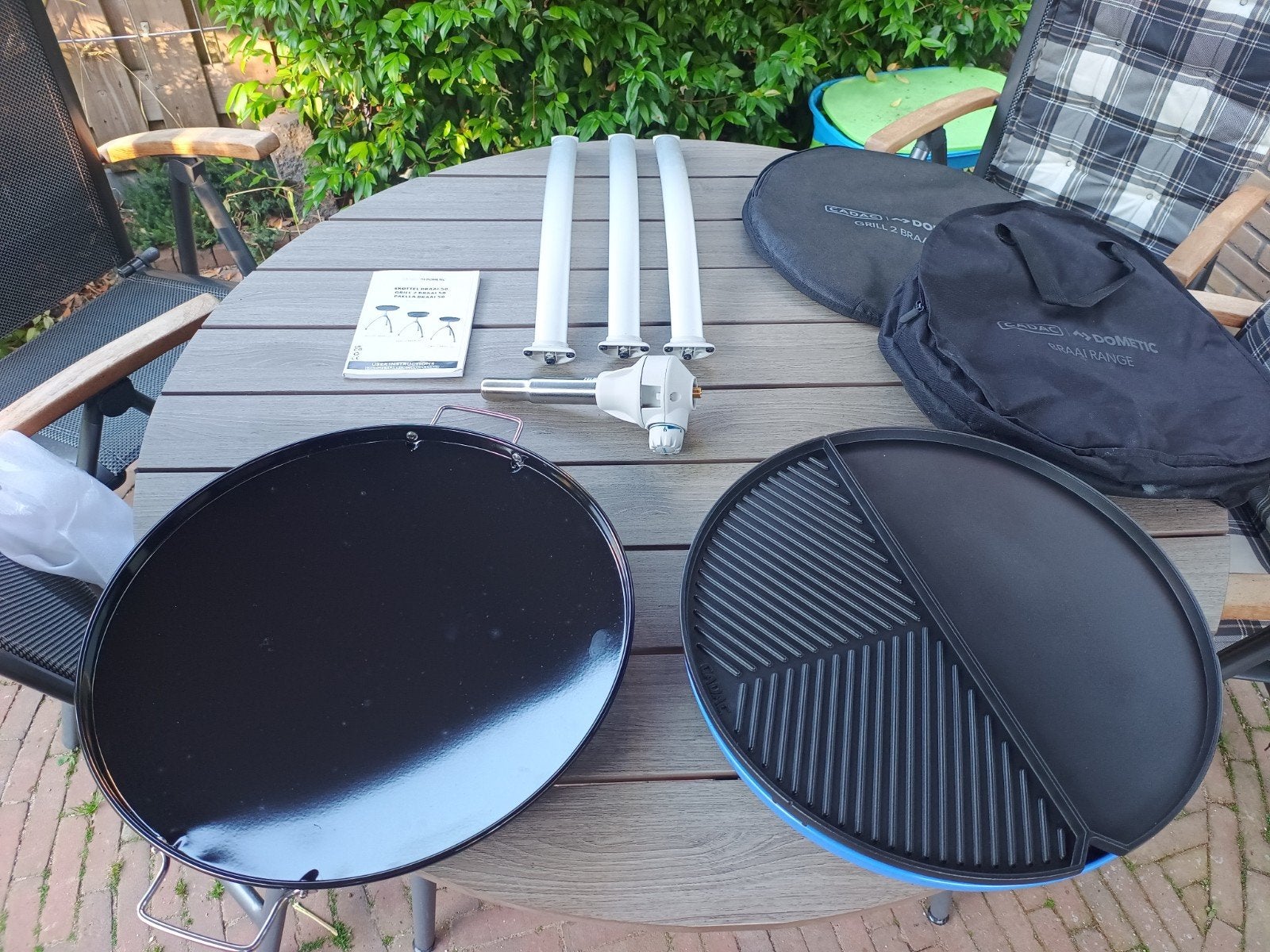 Cadac Dometic Skottel Braai 50 met grillplaat, Ophalen of Verzenden, Nieuw, Cadac Dometic