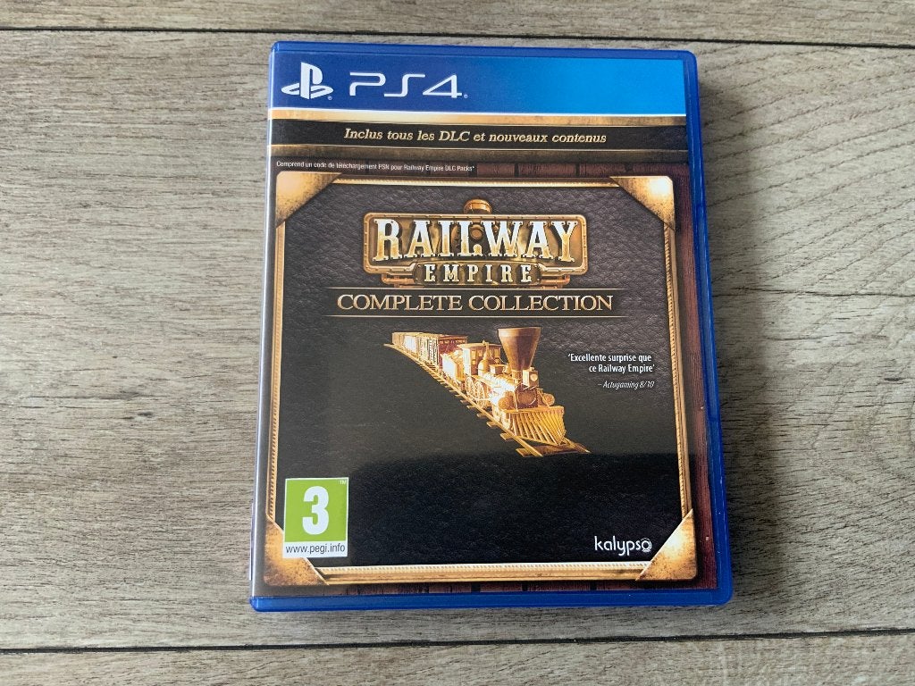 Playstation 4 Railway Empire Complete Collection voor de PS4, 1 speler, Ophalen of Verzenden, Zo goed als nieuw, Vanaf 3 jaar