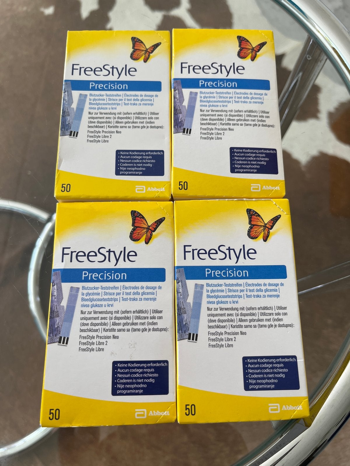 FreeStyle Precision Bloedglucose Teststrips (4x50 stuks), Ophalen of Verzenden, Overige typen