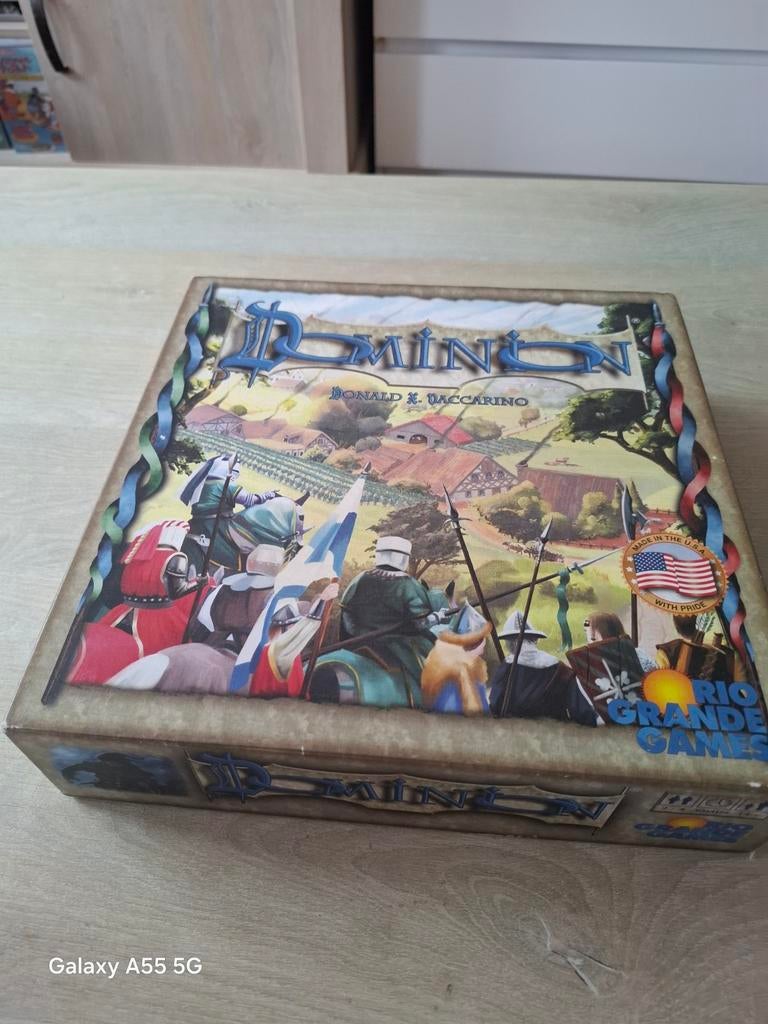 Dominion Bordspel - Strategisch Kaartspel, Rio Grande Games, Ophalen of Verzenden, Rio Grande Games, Rio Grande Games, P.O. Box 1033, Placitas, NM 87043, USA