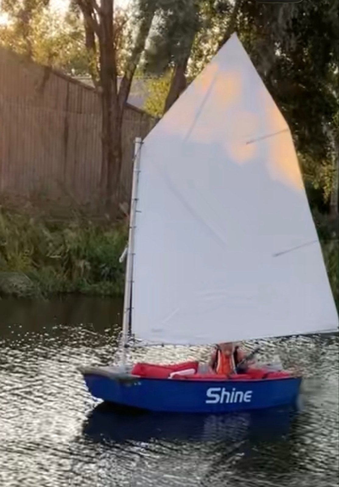 Optimist zeilboo' - Ideaal voor beginners, Watersport en Boten, Ophalen of Verzenden, Gebruikt