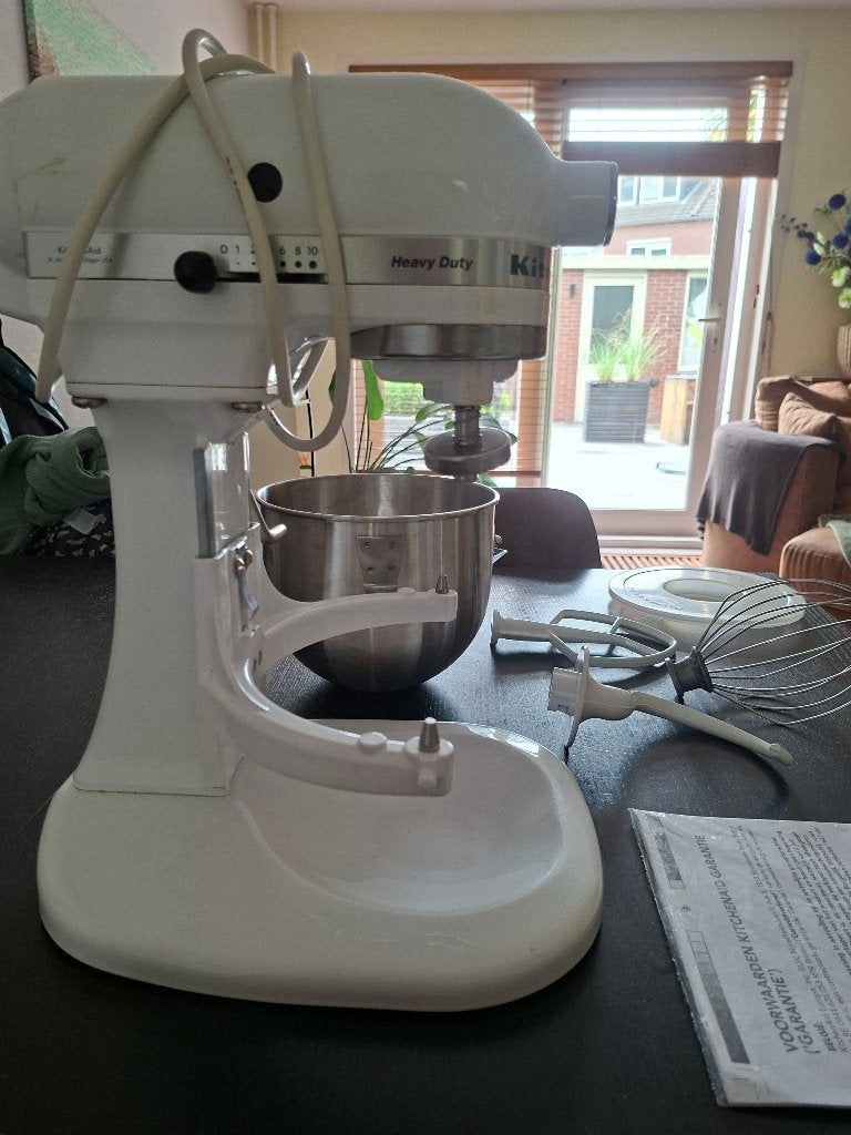 KitchenAid Heavy Duty, 4 liter of meer, Ophalen, Zo goed als nieuw, 3 snelheden of meer