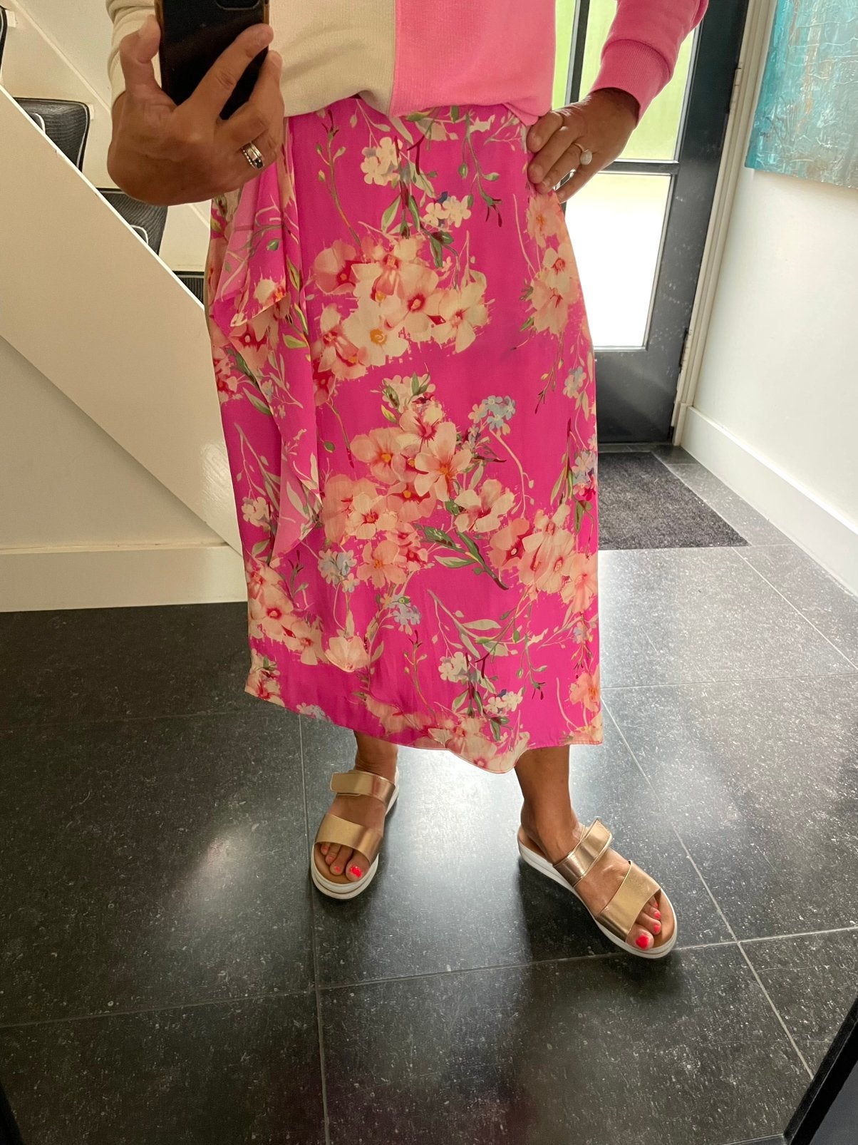 Essentiel Antwerp, super leuke / mooie rok, maat XS/34, Kleding | Dames, Nieuw, Ophalen of Verzenden, Roze, Maat 34 (XS) of kleiner