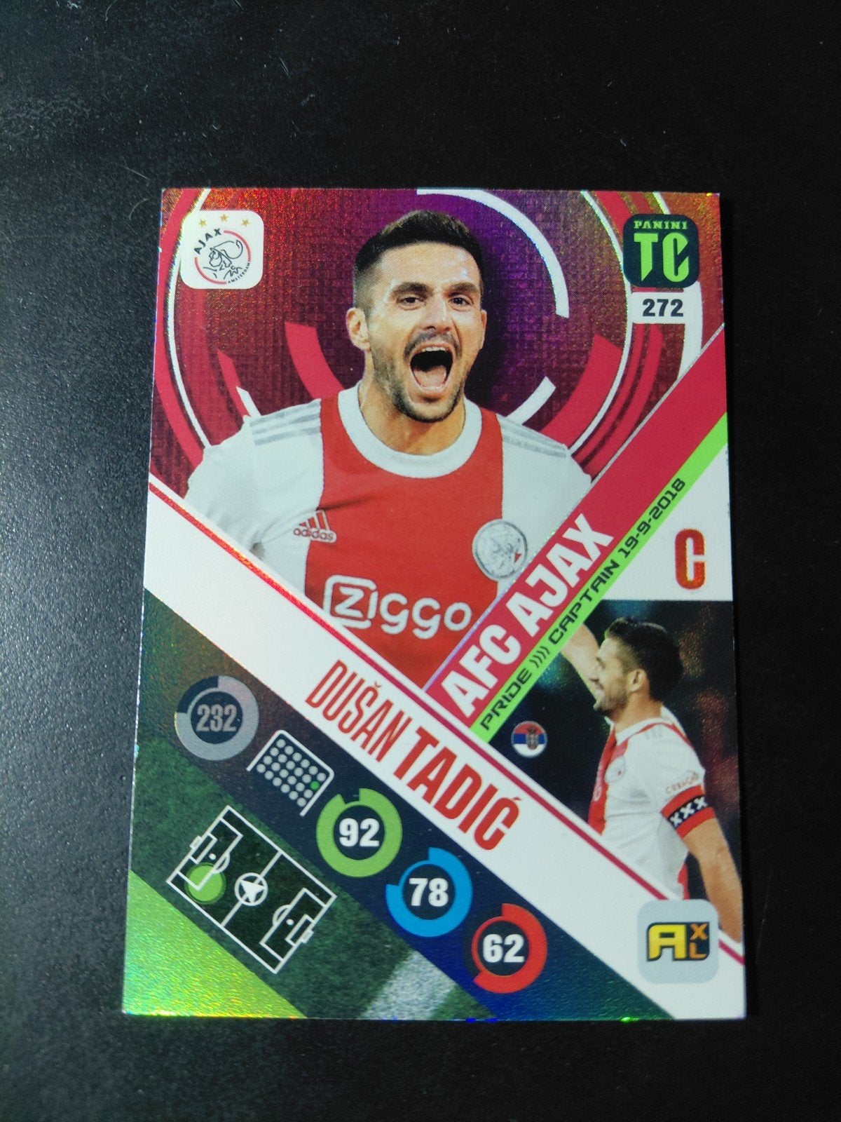 dusan tadic (afc ajax/nec) panini top class captain, Verzenden, Nieuw, Ajax, Poster, Plaatje of Sticker