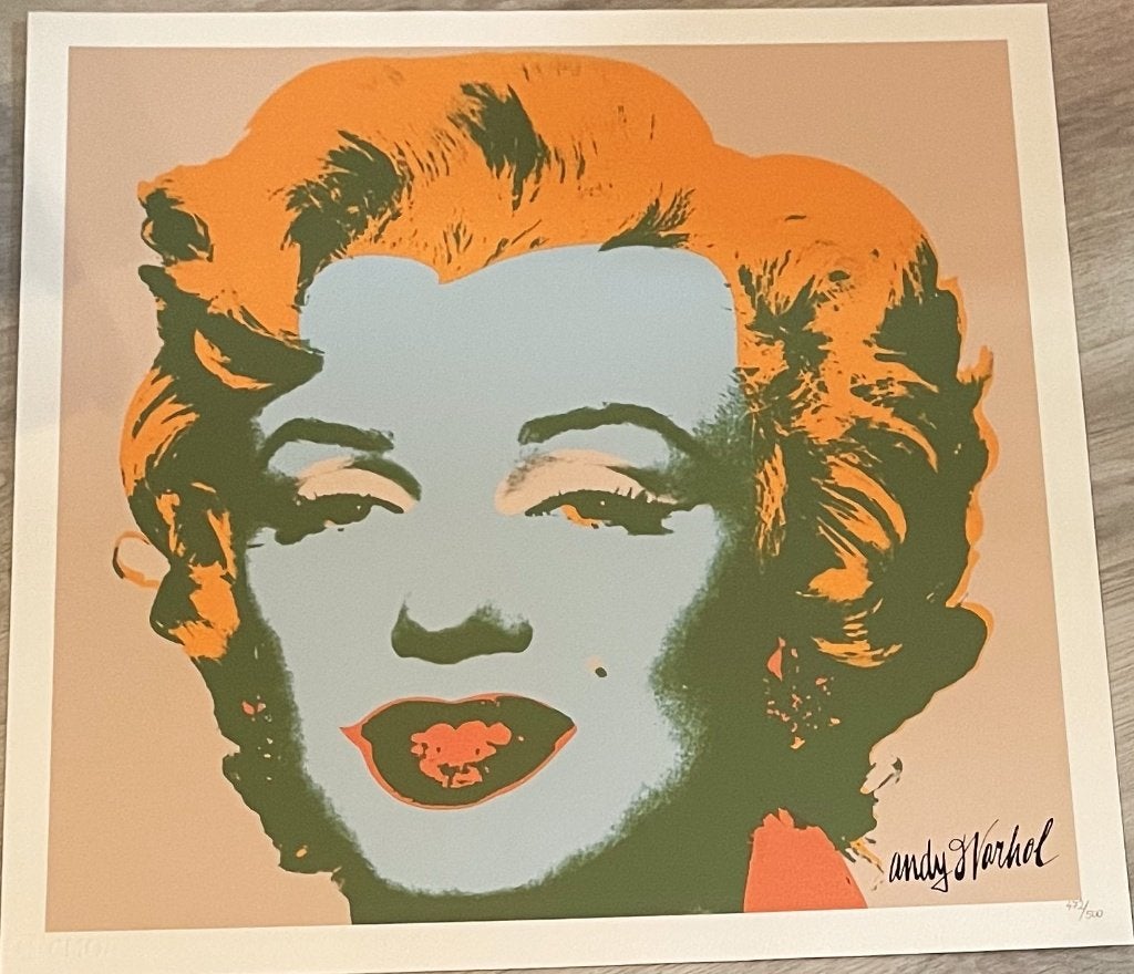 Andy Warhol (1928-1987) - Marilyn Monroe (Vintage), Antiek en Kunst, Kunst | Litho's en Zeefdrukken, Gesigneerd in de plaat, Verzenden